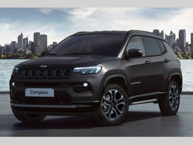 Jeep Compass, 80TH ANNIVERSARY 1.3 Turbo GSE, barva černá