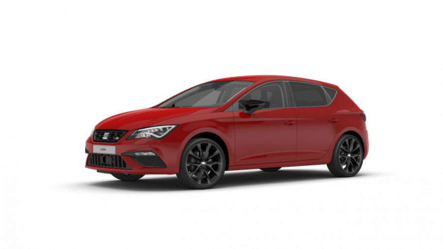 Seat Leon 5D, FR 1.5 TSI 130k 6M, barva červená