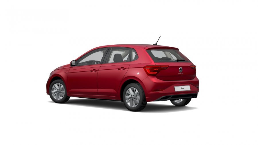 Volkswagen Polo, Polo Style 1,0 TSI 7DSG, barva červená