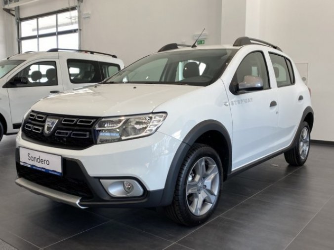 Dacia Sandero, SCe 54kW/73k Stepway Open, barva bílá