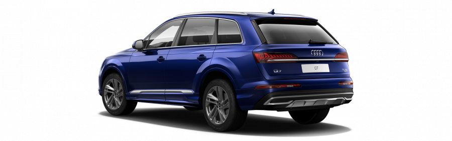 Audi Q7, Q7 50 TDI quattro, barva modrá