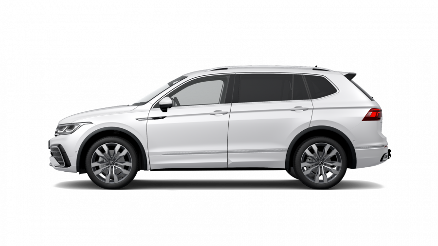 Volkswagen Tiguan Allspace, Allspace R-Line 2,0 TDI 147 kW 4M 7DSG, barva bílá