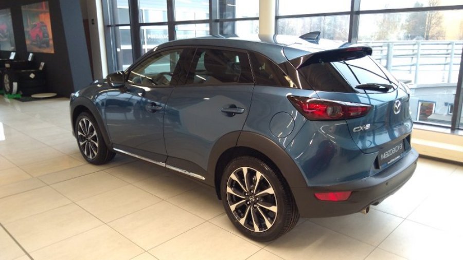 Mazda CX-3, 2,0G 121k, barva modrá