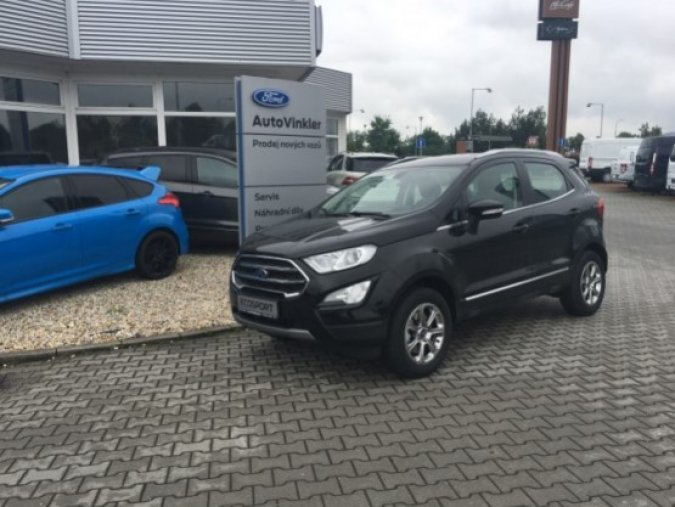 Ford EcoSport, 1.0 EcoBoost, barva černá