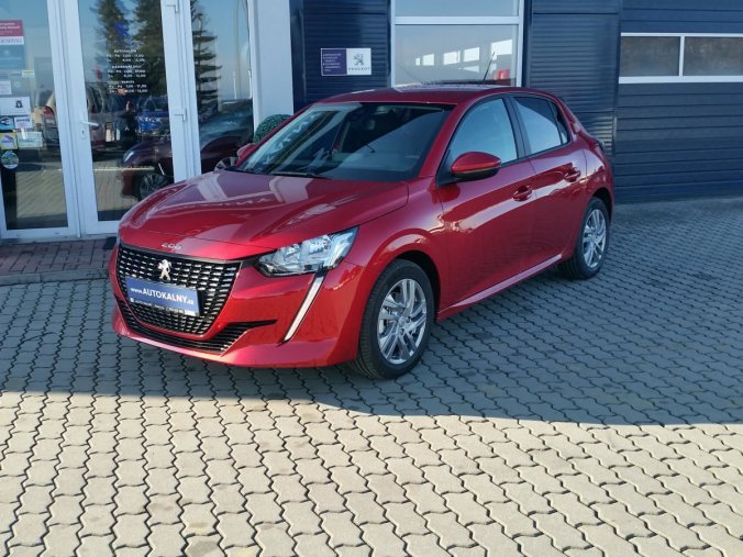 Peugeot 208, NEW- Active 1.2 PureTech 100k, barva červená