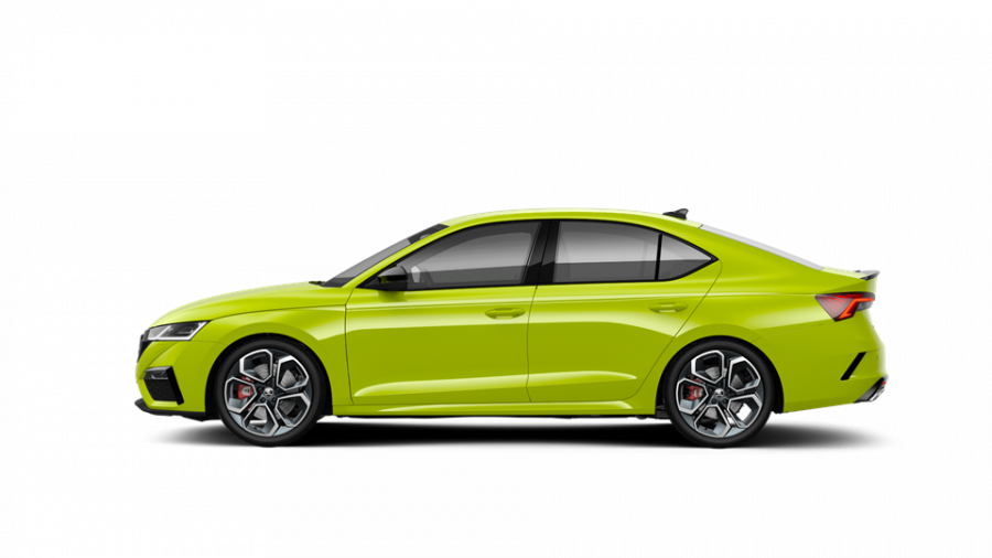 Škoda Octavia, 2,0 TSI 180 kW 6-stup. mech., barva zelená