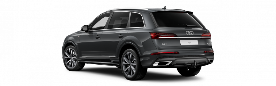 Audi Q7, Q7 S line 50 TDI quattro, barva šedá