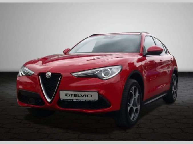 Alfa Romeo Stelvio, 2.0 Turbo 280k Q4 SUPER, barva červená