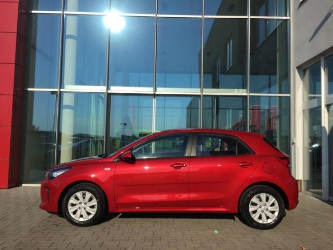 Kia Rio, 1,25 CVVT Comfort, barva červená