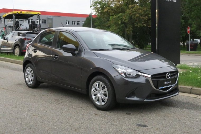 Mazda 2, 1,5G 75k, barva šedá