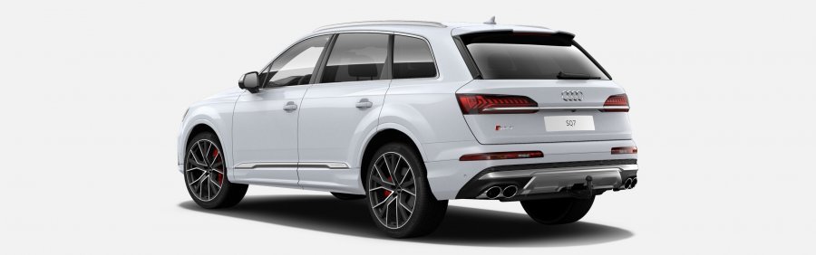 Audi Q7, SQ7 TDI 320 kW quattro, barva bílá