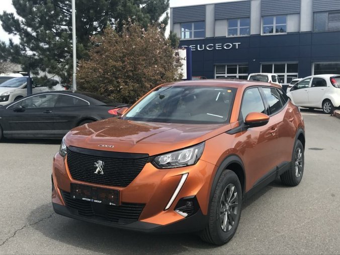 Peugeot 2008, 1.2 PureTech ACTIVE PACK 100k, barva oranžová