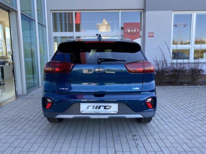 Kia Niro, 1,6 GDi HEV Exclusive, barva modrá