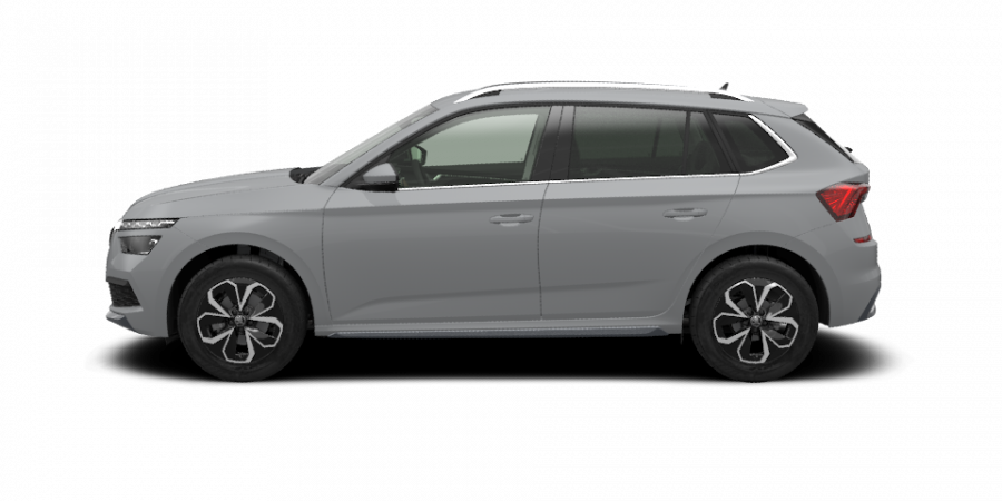 Škoda Kamiq, 1,5 TSI 110 kW 6-stup. mech., barva šedá