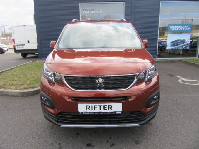 Peugeot Rifter, ALLURE 1.5 BlueHDi 130k EAT8, barva oranžová