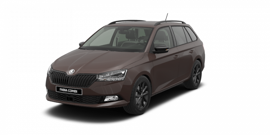 Škoda Fabia, 1,0 TSI 81 kW 6-stup. mech., barva hnědá