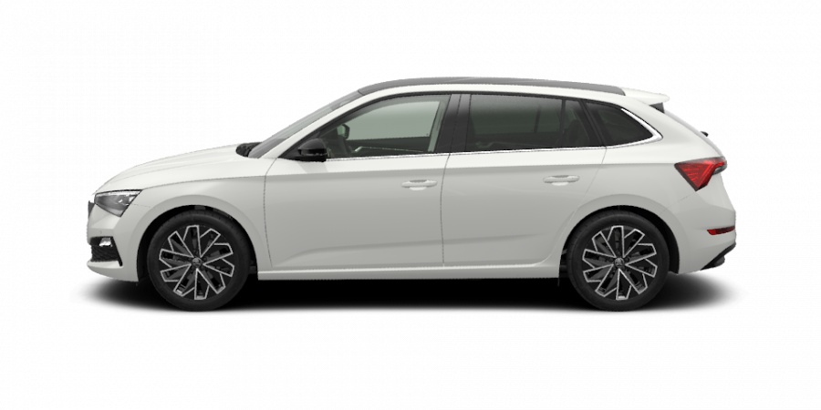 Škoda Scala, 1,0 TSI 85 kW 6-stup. mech., barva bílá