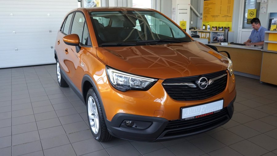 Opel Crossland X, Smile 1.2T 81kW 6MT, barva oranžová