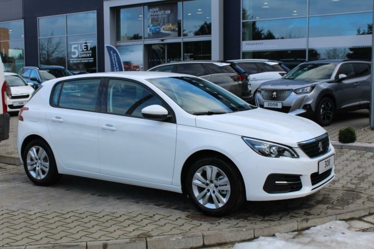 Peugeot 308, ACTIVE 1.2 81kW MT6, barva bílá