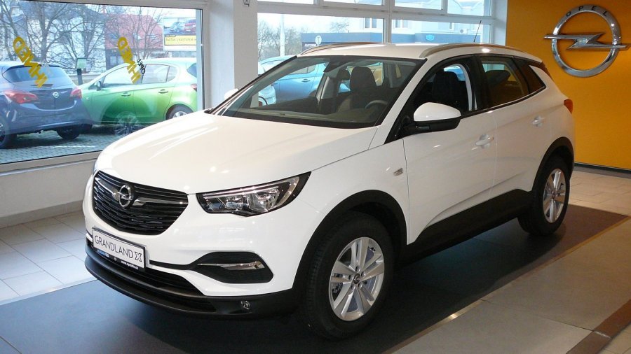 Opel Grandland X, Enjoy 1.2 Turbo, barva bílá