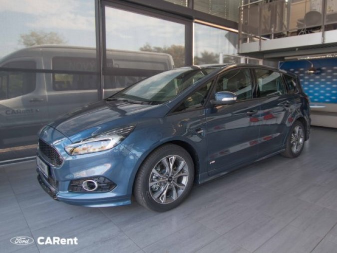 Ford S-MAX, 2.0 EcoBlue, barva modrá