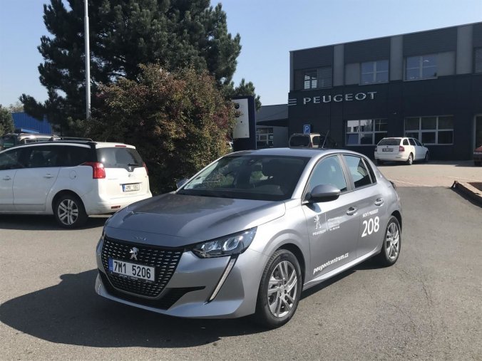 Peugeot 208, 1.2 PureTech ACTIVE 75k, barva šedá