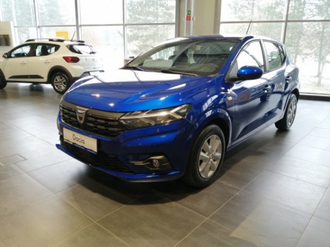 Dacia Sandero, Comfort SCe 65, barva modrá