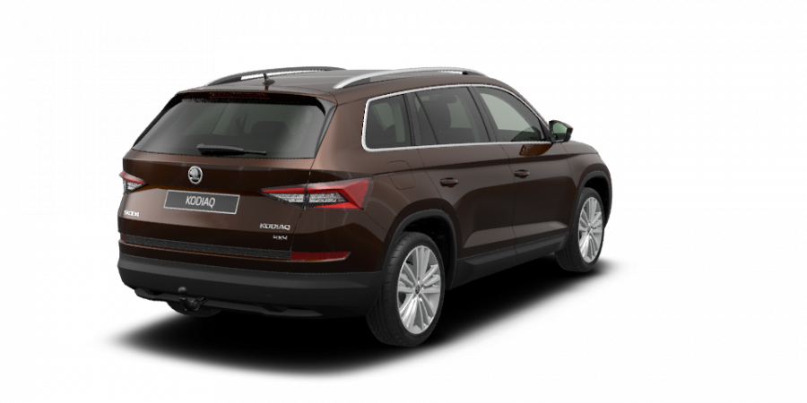 Škoda Kodiaq, 2,0 TSI 140 kW 7-stup. automat. 4x4, barva hnědá