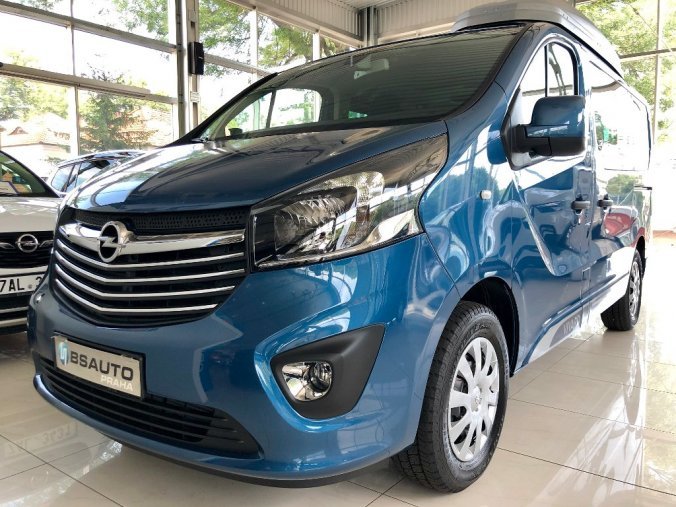 Opel Vivaro, "Combi+" L1H1 1,6 CDTi 120k+ZP, barva modrá