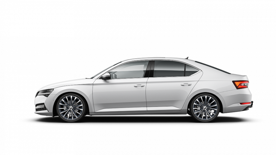 Škoda Superb, 2,0 TDI 147 kW 7-stup. automat. 4x4, barva bílá