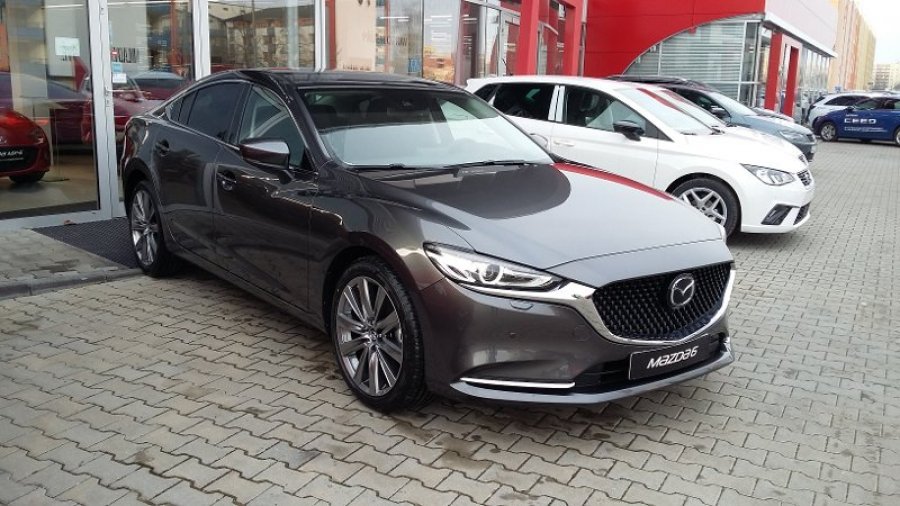 Mazda 6, 2,5 Skyactiv-G194 A/T, barva šedá