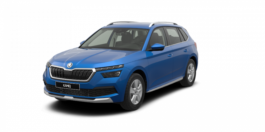 Škoda Kamiq, 1,0 TSI 85 kW 6-stup. mech., barva modrá