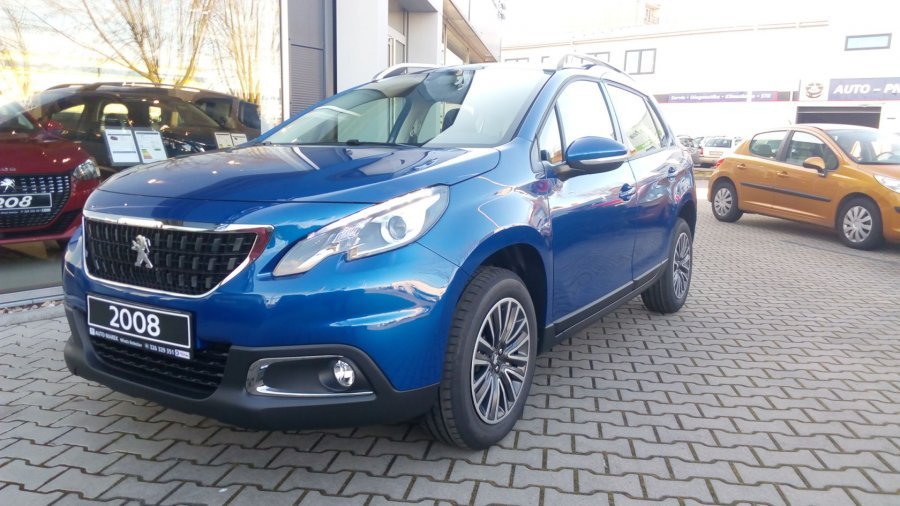 Peugeot 2008, ACTIVE 1.2 PureTech 110 S&S MAN 6 KAMERA, barva modrá