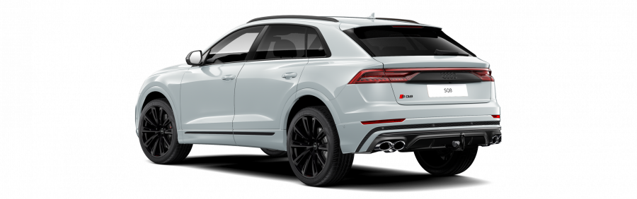 Audi Q8, SQ8 TFSI 373 kW quattro, barva bílá