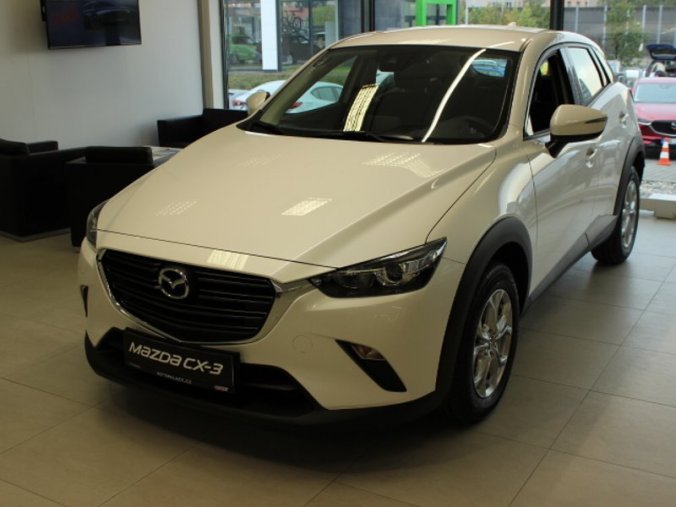 Mazda CX-3, 2,0G 121k, barva bílá