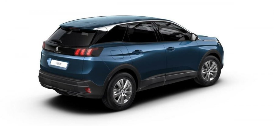 Peugeot 3008, Active Pack 1,5 BHDi 130k man6, barva modrá