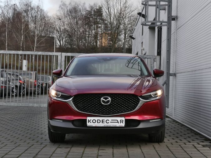 Mazda CX-30, 2,0i Skyactiv-X 180 KW/132k 6AT, barva červená