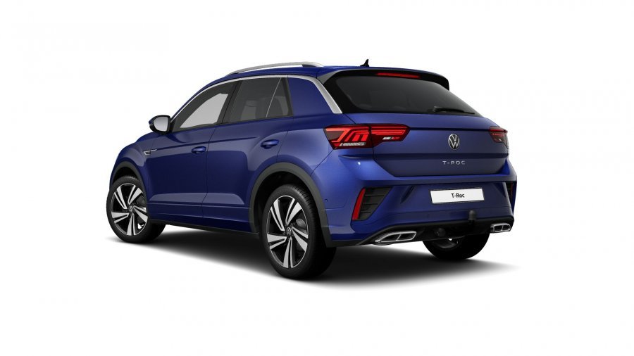 Volkswagen T-Roc, T-Roc R-Line 1,5 TSI 110 kW 7DSG, barva modrá