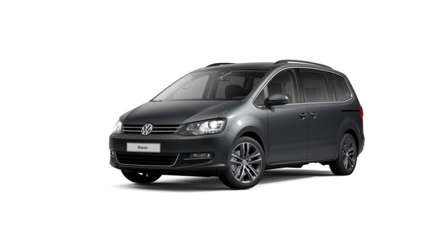 Volkswagen Sharan, 2.0 TDI 4MOT 7DSG, barva šedá