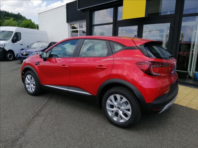 Renault Captur, 1,0 TCe 90  Intens, barva červená