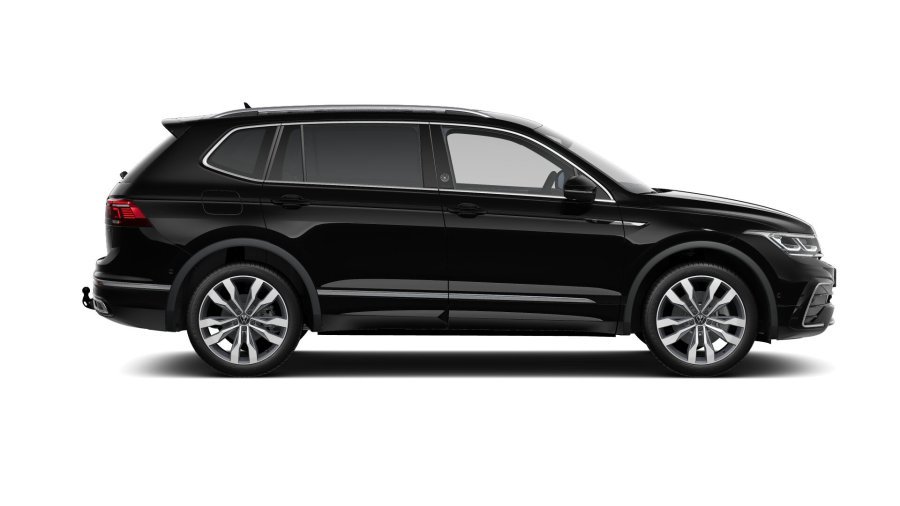 Volkswagen Tiguan Allspace, Allspace R-Line 2,0 TDI 142 kW 4M 7DSG, barva černá