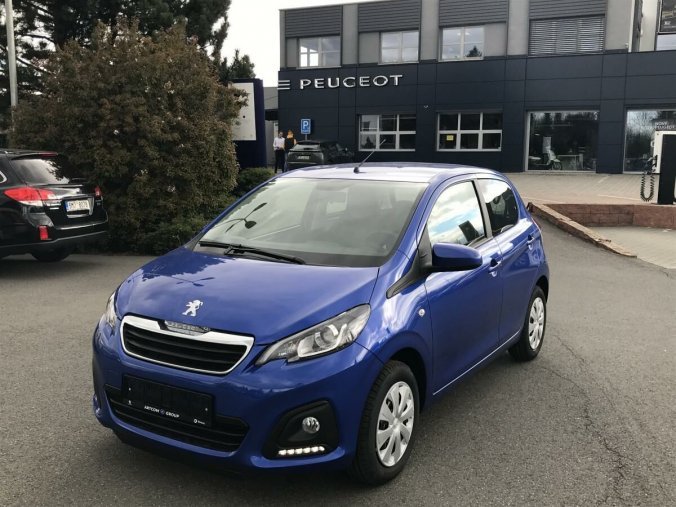 Peugeot 108, 1.0 VTi ACTIVE 72k MAN5, barva modrá