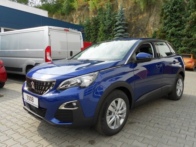 Peugeot 3008, 3008 ACTIVE 1.2 PureTech 130 S, barva modrá