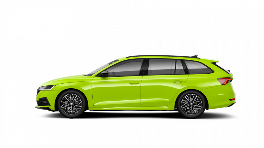 Škoda Octavia, 1,5 TSI 110 kW 6-stup. mech., barva zelená