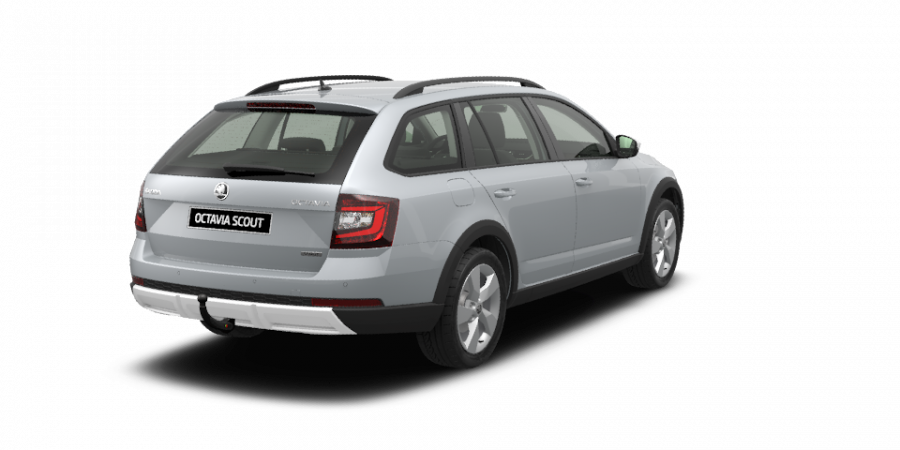 Škoda Octavia, 2,0 TDI 110 kW 7-stup. automat. 4x4, barva stříbrná