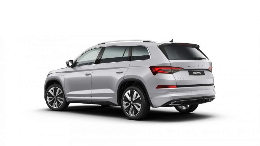 Škoda Kodiaq, 2,0 TDI 147 kW 7-stup. automat. 4x4, barva stříbrná