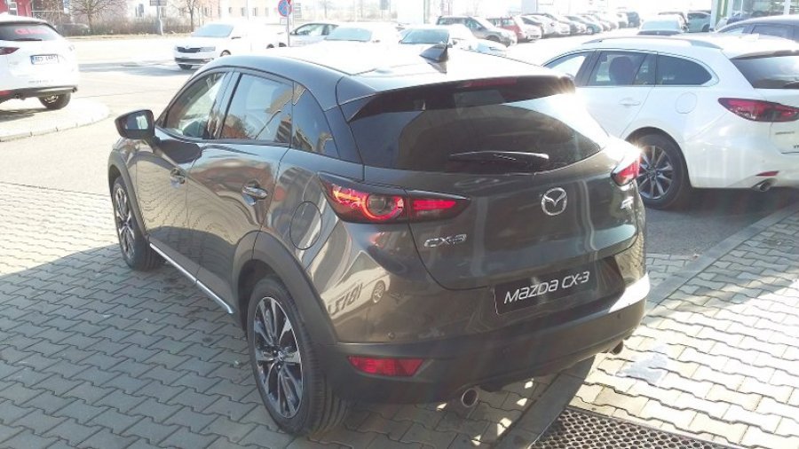 Mazda CX-3, 2,0 Skyactiv-G121, barva šedá