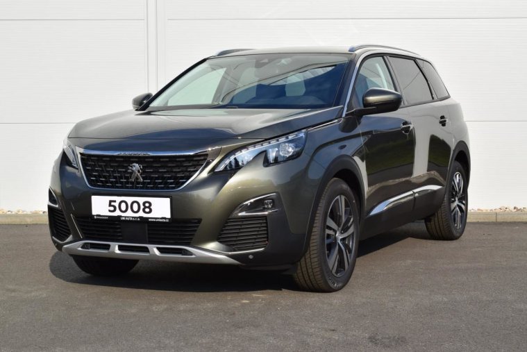 Peugeot 5008, ALLURE 1.5 BlueHDi 130k, EAT8, barva šedá