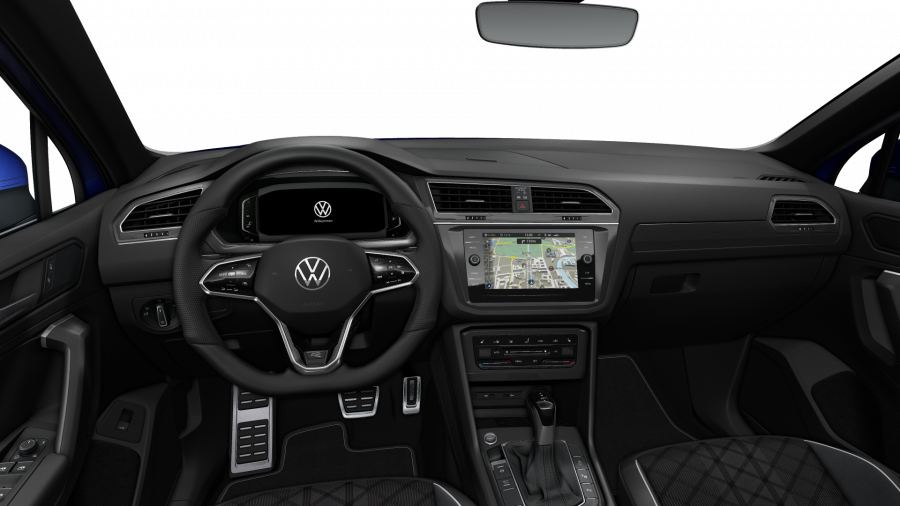 Volkswagen Tiguan, Tiguan R-Line 2,0 TDI 147 kW 4M 7DSG, barva modrá