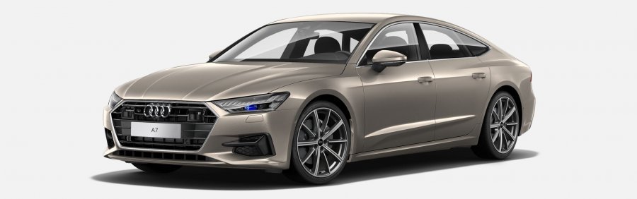 Audi A7, A7 50 TDI quattro, barva béžová